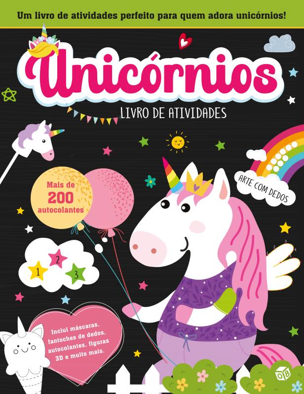 Unicórnios: Livro de atividades para crianças
